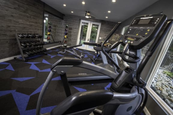 Collins Fitnesscenter3 (custom) Cardio Equipment Including Stationary Bike, Treadmill And Elliptical 